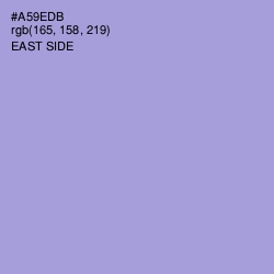 #A59EDB - East Side Color Image